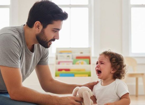 گریه کودک زبان ناپیدای احساسات